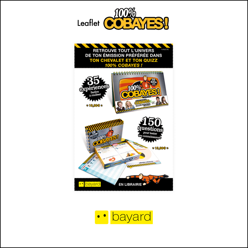 Création Leaflet Bayard // 100% Cobayes