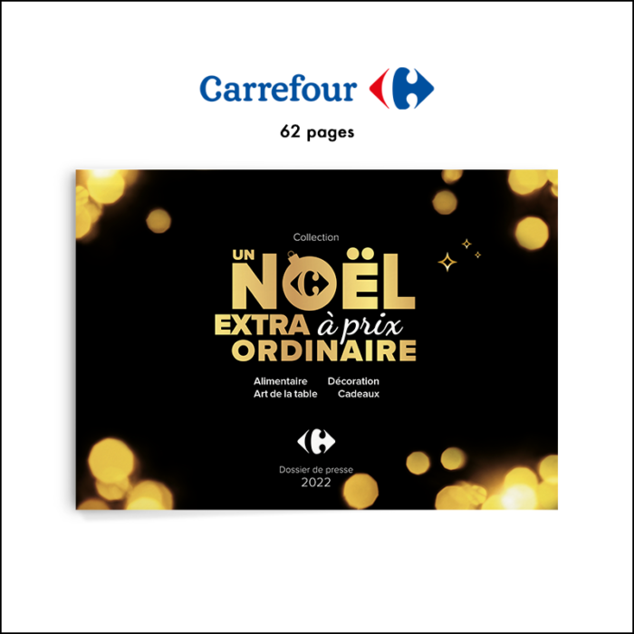 Carrefour Création Dossier de presse Noel 2022