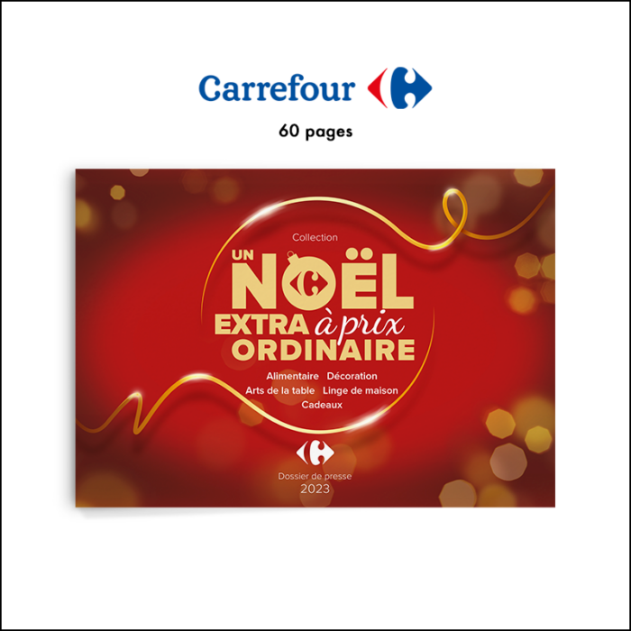 Carrefour Création Dossier de presse Noel 2022