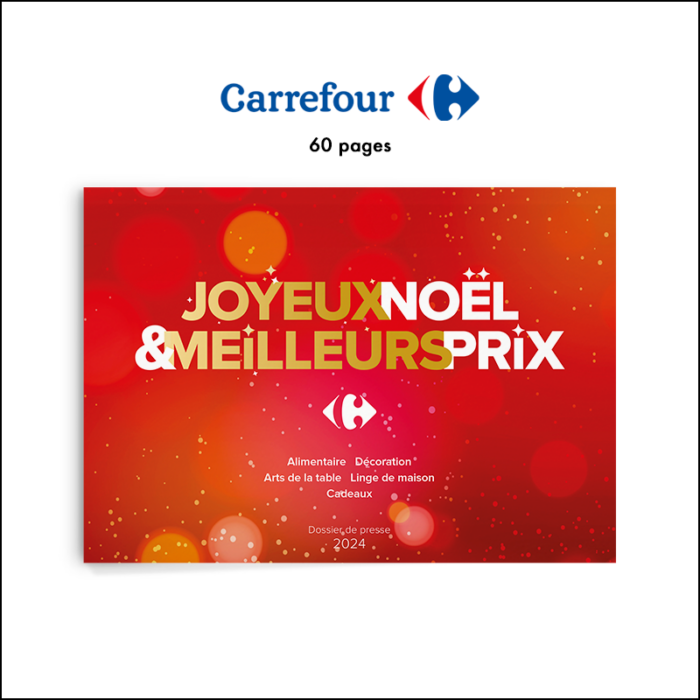 Carrefour Création Dossier de presse Noel 2022