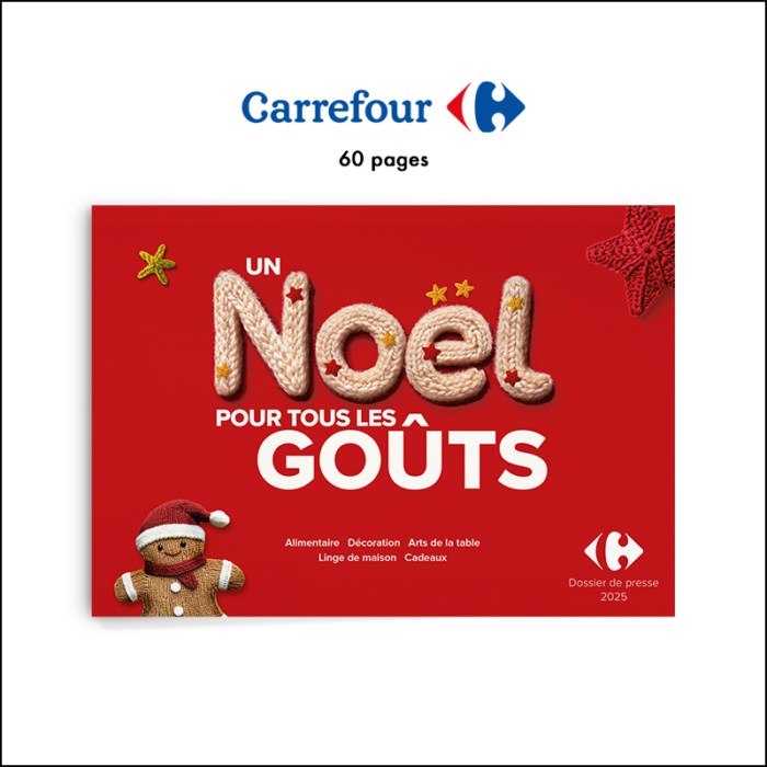 Carrefour Création Dossier de presse Noel 2022